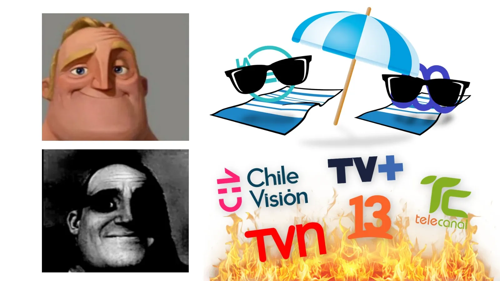 Balances televisión chilena - La Red - TVN - Mega - Canal 13 - Chilevisión - Telecanal - TV Mas