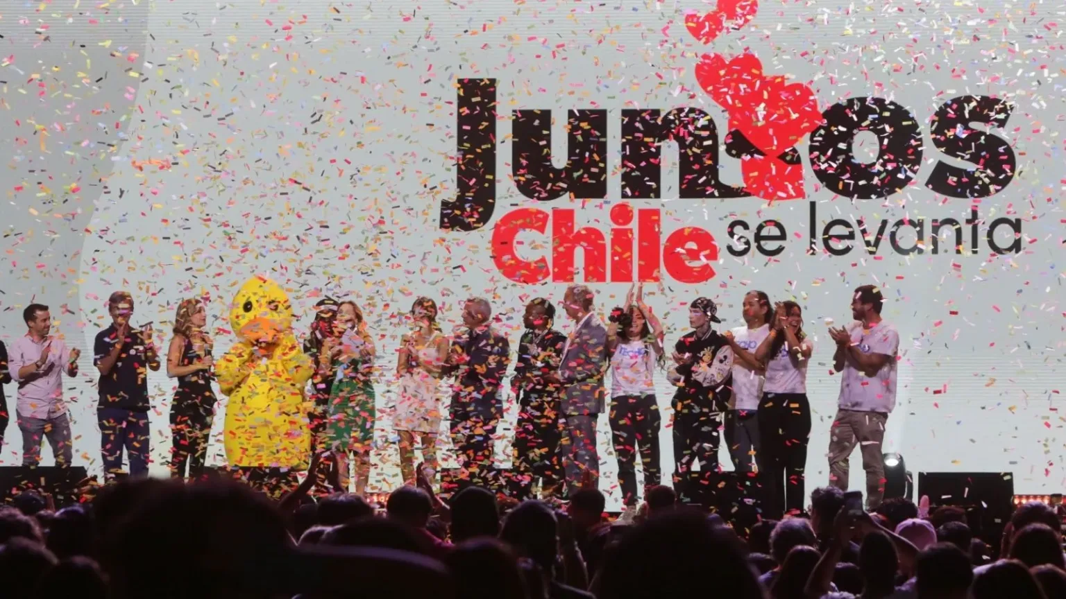 Juntos Chile se levanta - Televisión - Teletón
