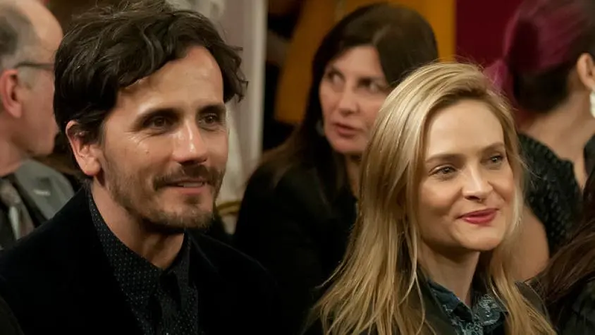 Sergio Lagos junto a Nicole