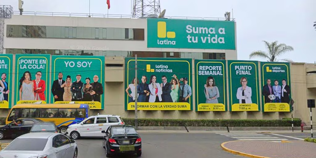 Instalaciones de Latina TV en Perú