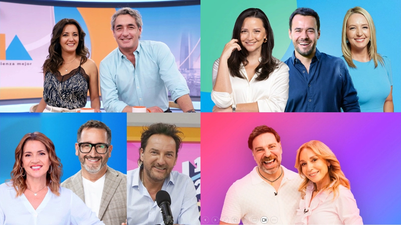 Batalla matinal - Canal 13 Chilevisión Mega TVN