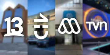 Canales de televisión - Canal 13 Chilevisión Mega TVN