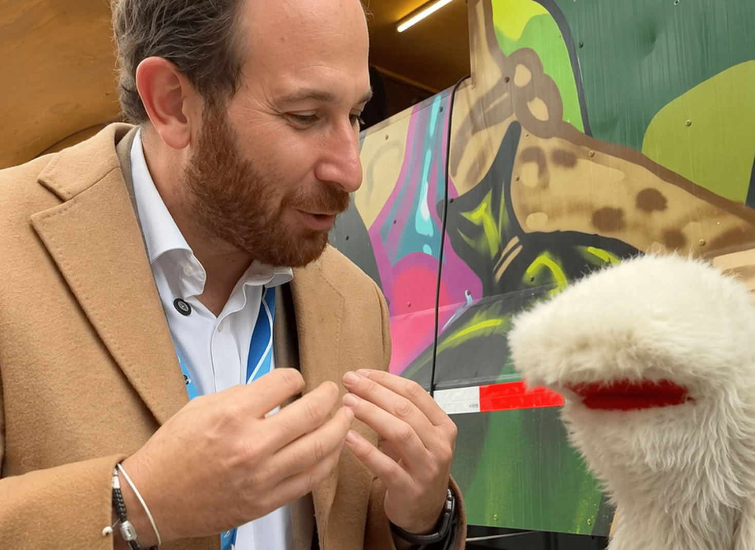 Max Luksic con Juanín Juan Harris