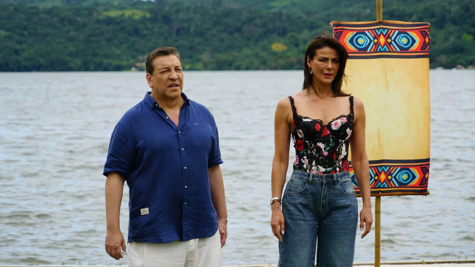 Julio César Rodríguez y Tonka Tomicic en ¿Volverías con tu ex?