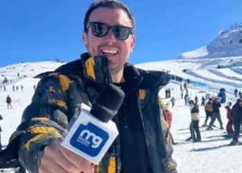 César Campos en Mega