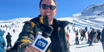 César Campos en Mega
