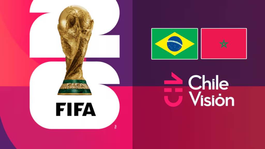 Chilevisión - Marruecos vs Brasil