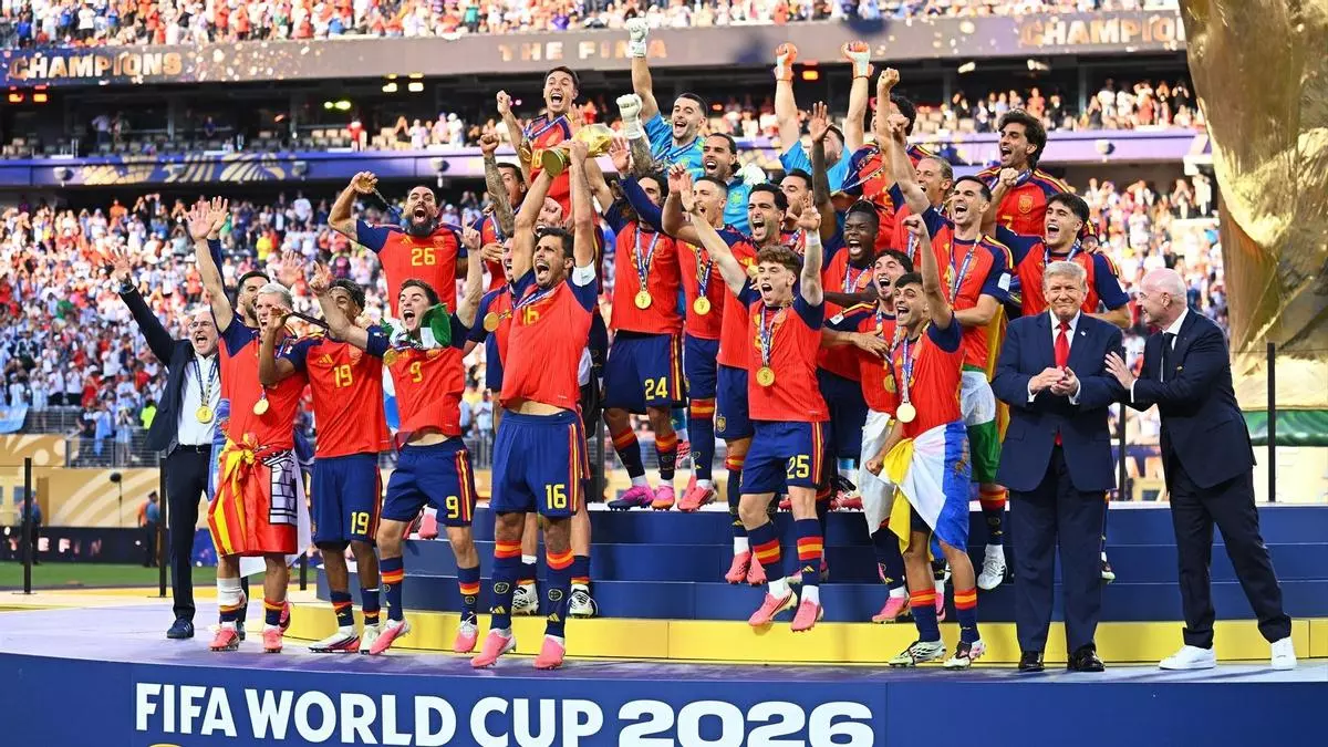 Triunfo de España en el Mundial - imagen de referencia - Chilevisión